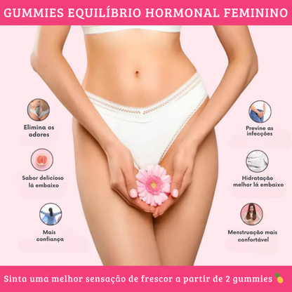 Gummies Equilíbrio Feminino – Abacaxi | Compre 1 e Leve 1 Grátis