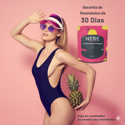 Gummies Equilíbrio Feminino – Abacaxi | Compre 1 e Leve 1 Grátis